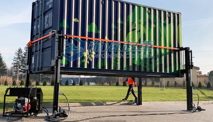 集裝箱頂升系統案例圖片 集裝箱頂升系統案例圖片